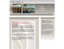 Tablet Screenshot of modernmetalsindia.com